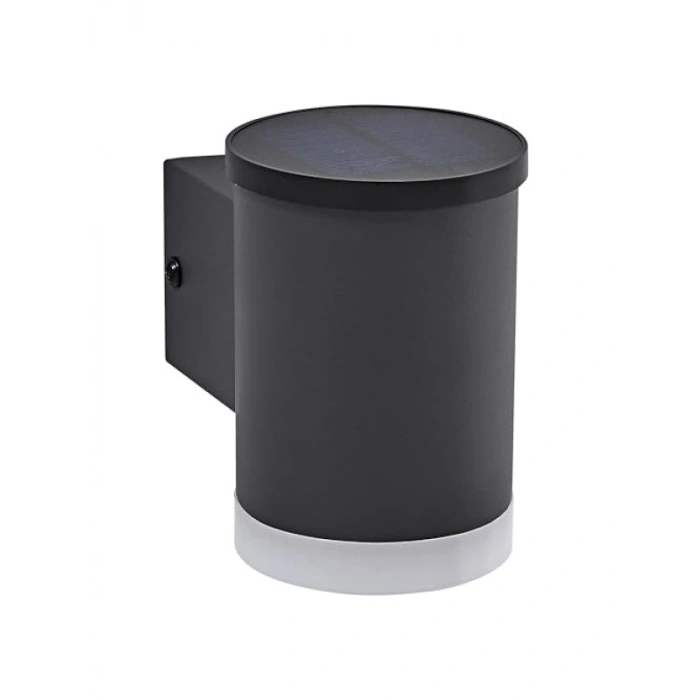 Güneş Enerjili Duvar Lambası - 4W, 3000K Sarı Işık