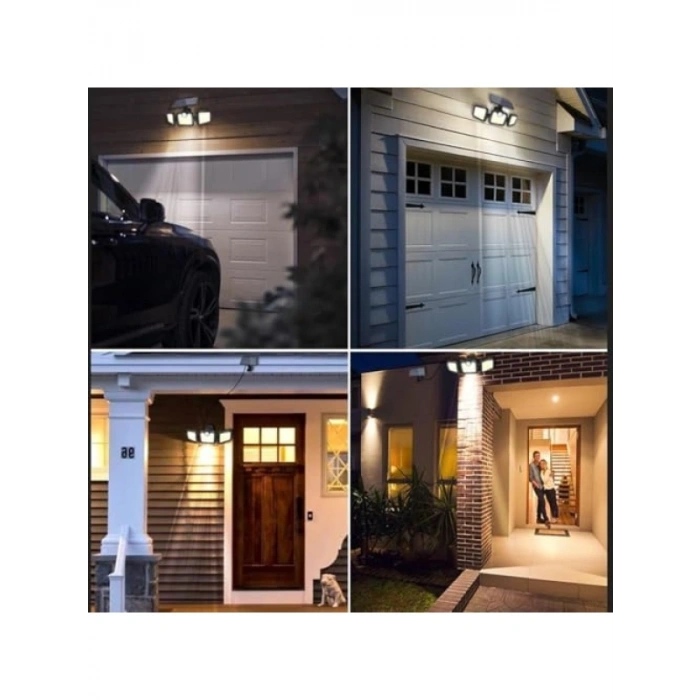 Güneş Enerjili Hareket Sensörlü 171 COB LED Aydınlatma