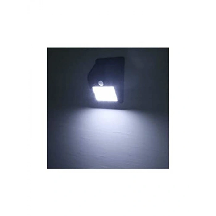 Güneş Enerjili Hareket Sensörlü Duvar Lambası, 20 Led Işık