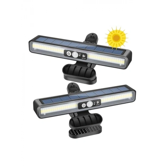 Güneş Enerjili Hareket Sensörlü LED Aydınlatma - 3 Mod