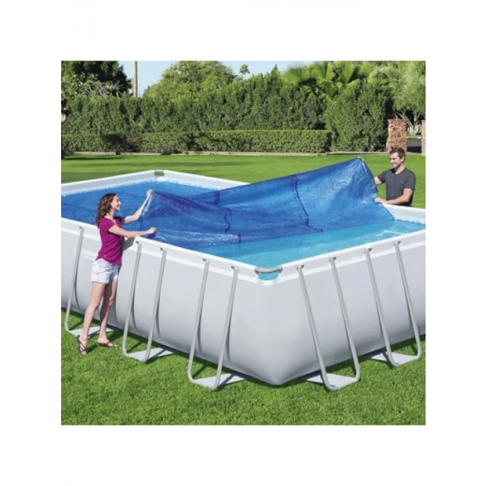 Güneş Enerjili Havuz Branda - 703 x 336 cm