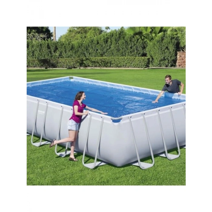 Güneş Enerjili Havuz Branda - 703 x 336 cm