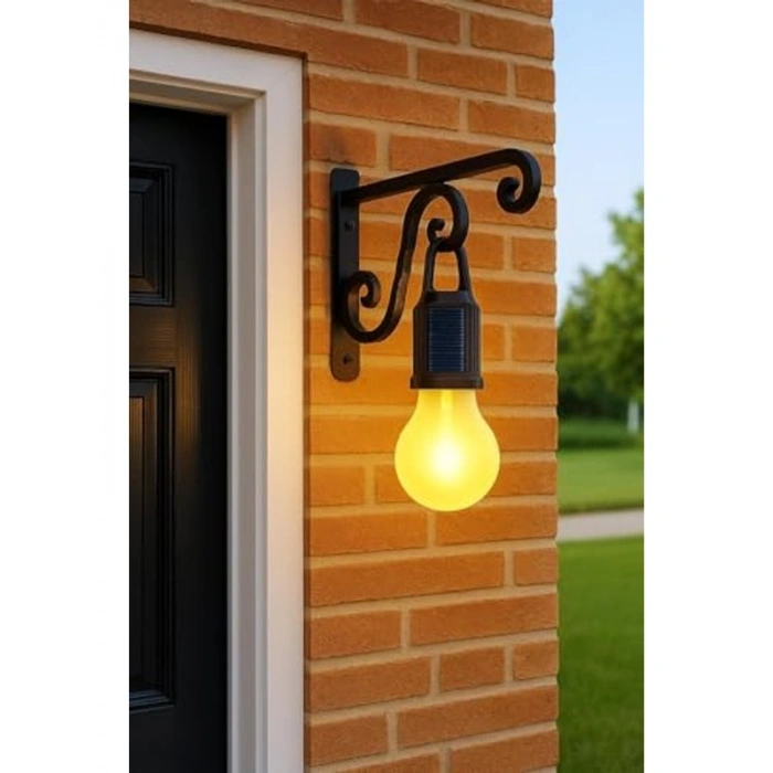 Güneş Enerjili LED Dış Mekan Aydınlatma, Suya Dayanıklı, 3 Modlu, Bahçe ve Balkon İçin