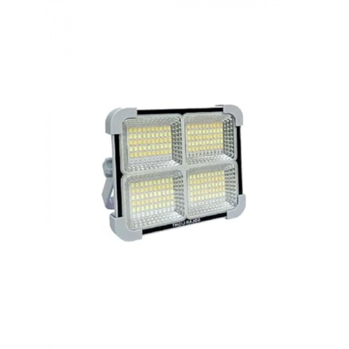 Güneş Enerjili Taşınabilir LED Projektör, 200W Sarı Beyaz Işık