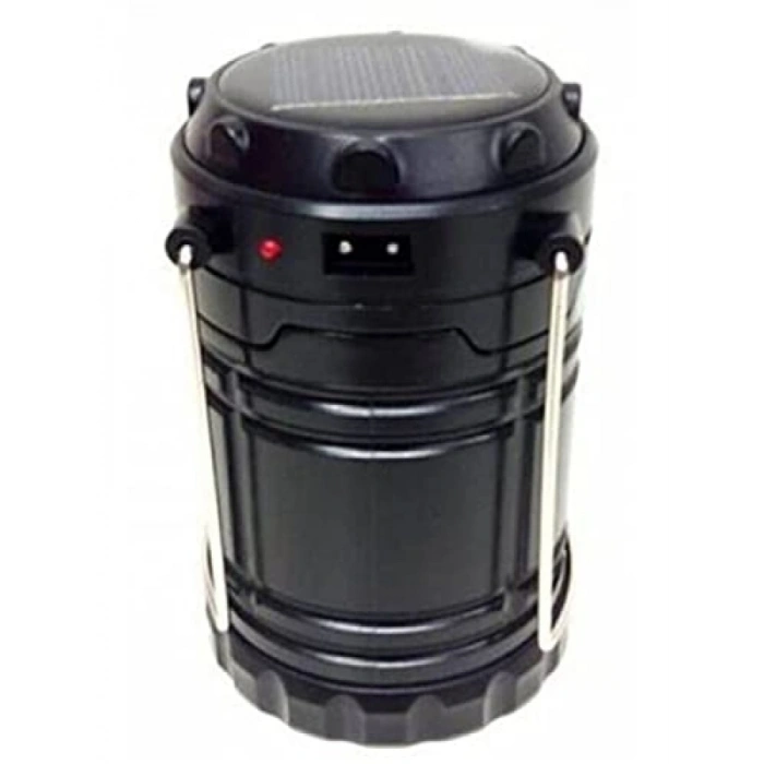 Güneş Enerjili USB Şarjlı Kamp Feneri