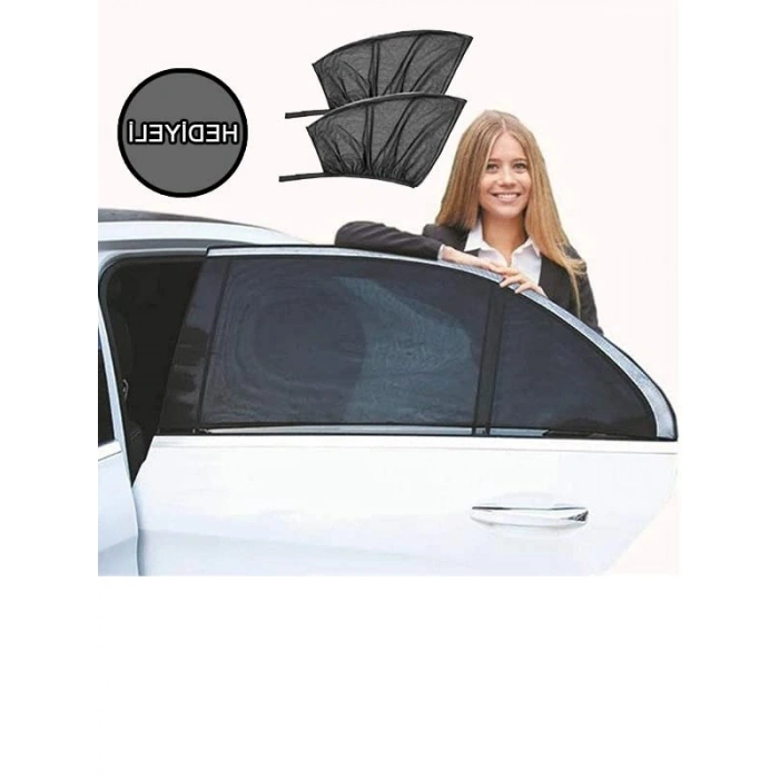 Güneş Geçirmez Arka Yan Cam Perdesi - 2 Adet