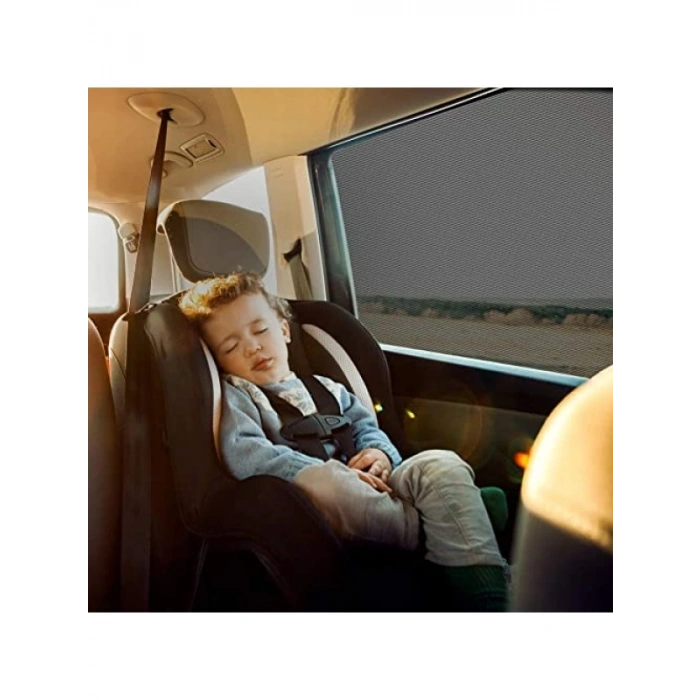 Güneş Geçirmez Arka Yan Cam Perdesi - 2 Adet