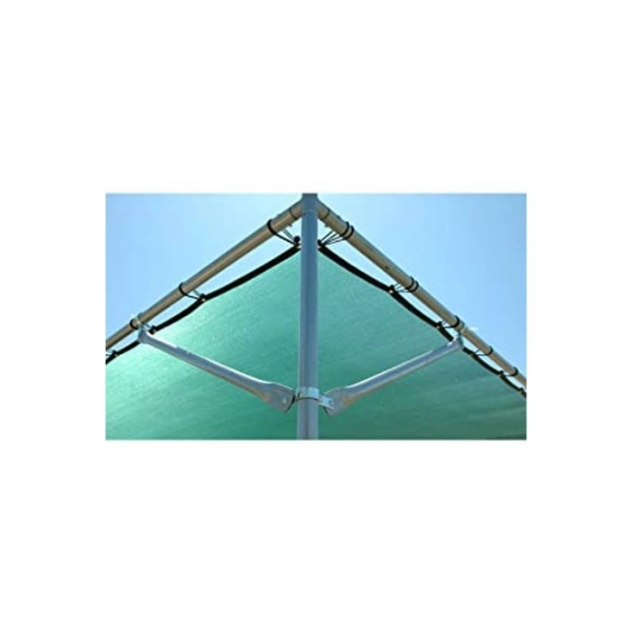 Güneş Geçirmez Gölgelik File, 2x2 m Ölçü, Yeşil Renk