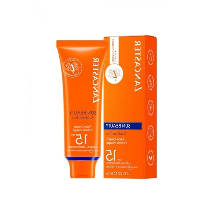 Güneş Koruyucu Yüz Kremi, SPF15 ile 50 ml Boyutunda Sağlıklı Koruma