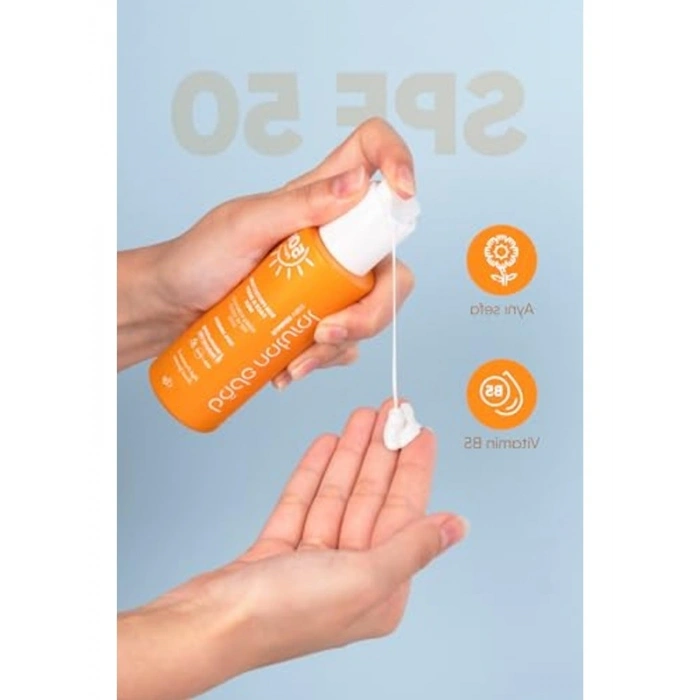 Güneş Koruyucu Yüz ve Vücut Sütü, 100 ml, SPF 50