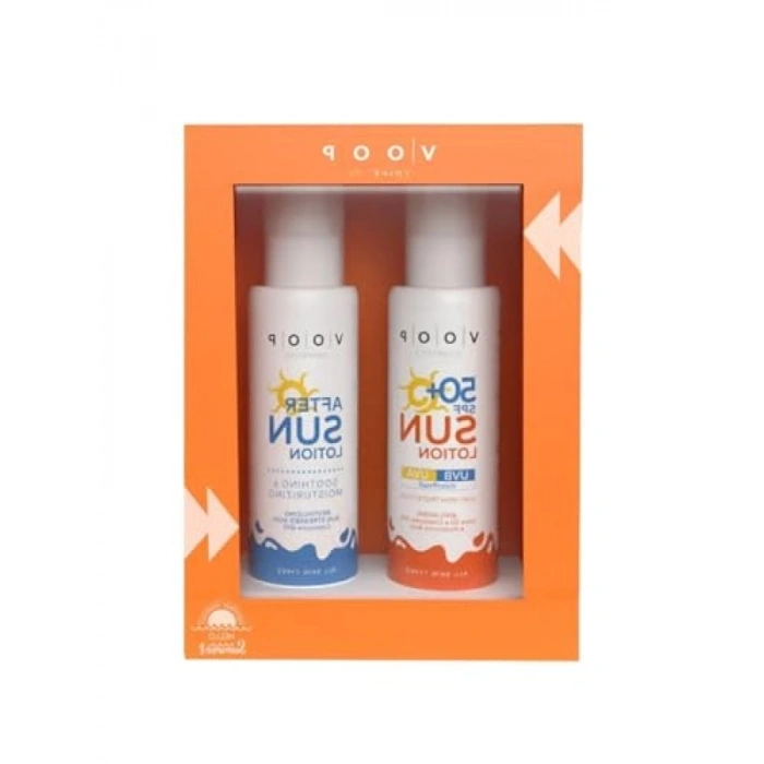 Güneş Kremi ve Güneş Sonrası Krem Seti, 50 SPF - 150 ml