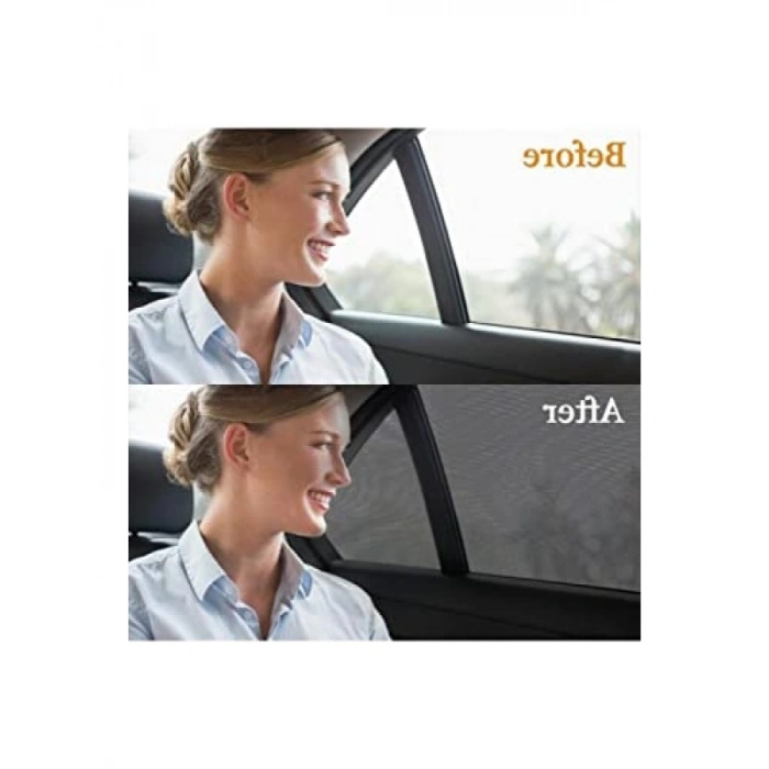 Güneş Önleyici Araç İçi Perde - 2 ADET