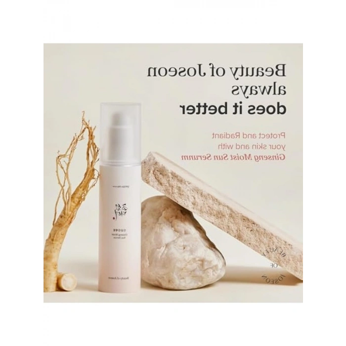 Güneş serumu, 50 ml, ginseng özlü nemlendirici etkili