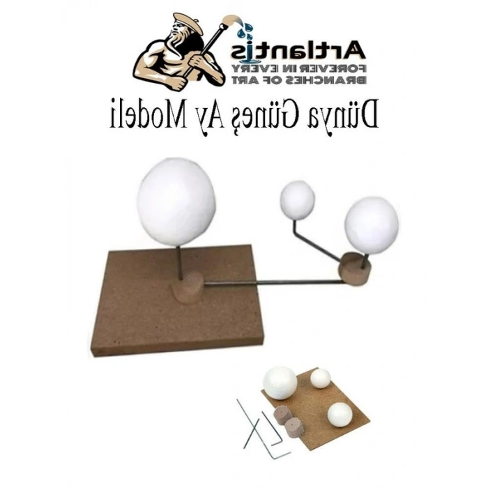 Güneş Sistemi Maketi - 6 Renk Guaj Boya Seti