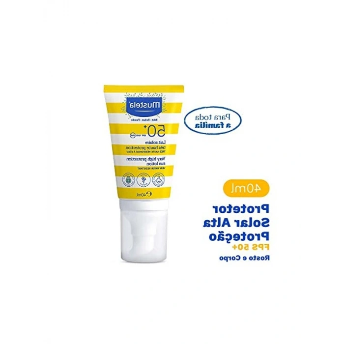 Güneş Sütü 40 ml, SPF50 Yüksek Koruma Sağlayan Formül