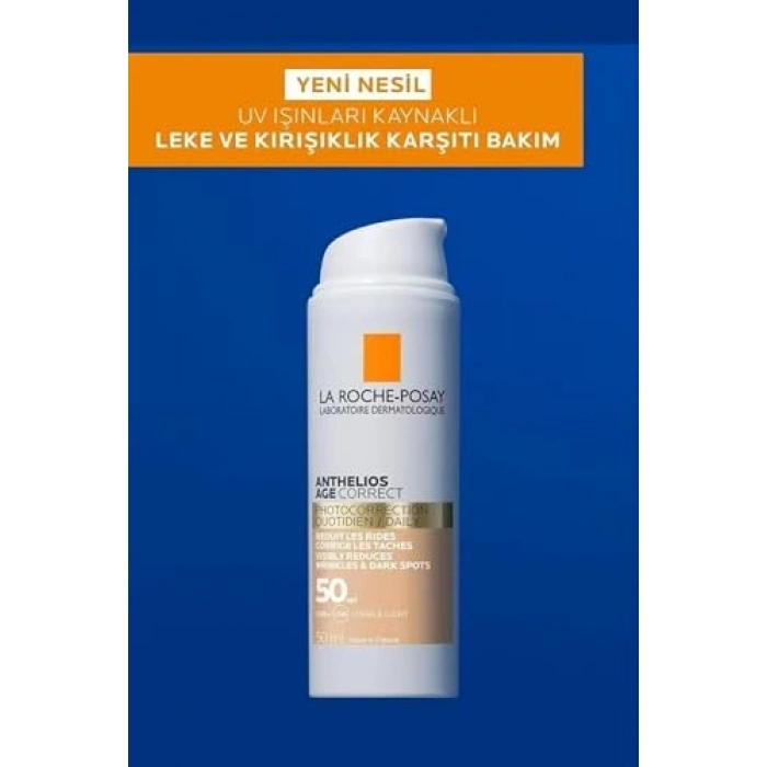 Günlük Kırışıklık Karşıtı Renkli Güneş Kremi - SPF50+