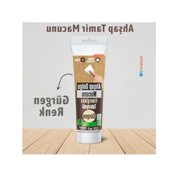 Gürgen Renk Ahşap Parke Tamir Macunu, 125 ML