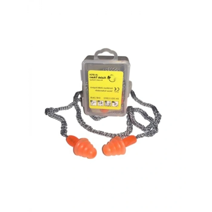 Gürültü Önleyici Kordonlu Kulak Tıkacı