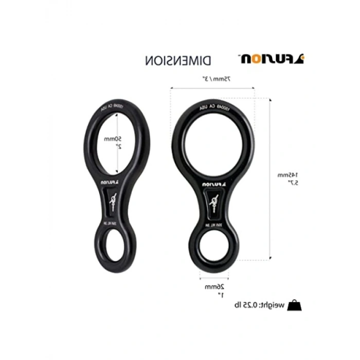 Güvenilir 8 Şeklinde İniş Aleti Siyah