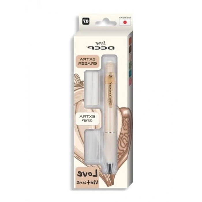 Güvenilir Yedek Silgi ve Kalem Gripi Seti 0,7 mm