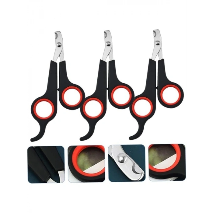 Güvenli Tırnak Makası, Paslanmaz Bıçak, Kaymaz Sap