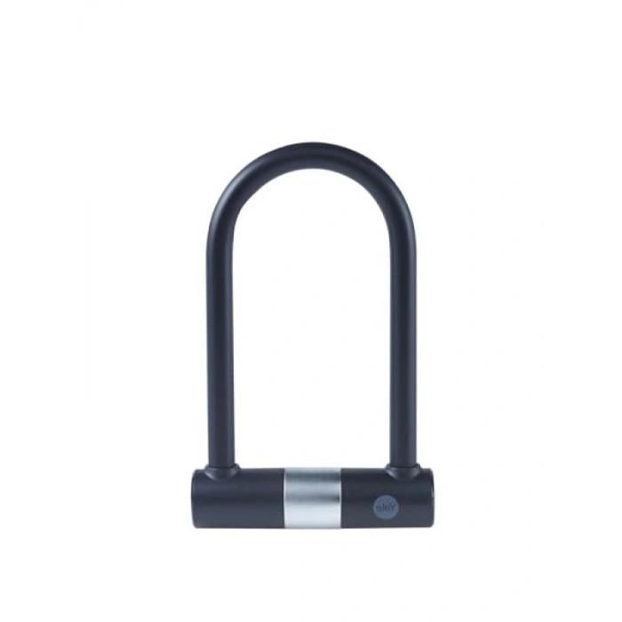 Güvenlikli U Kilit - Sertleştirilmiş Çelik, 250 mm, 2 Anahtar Dahil