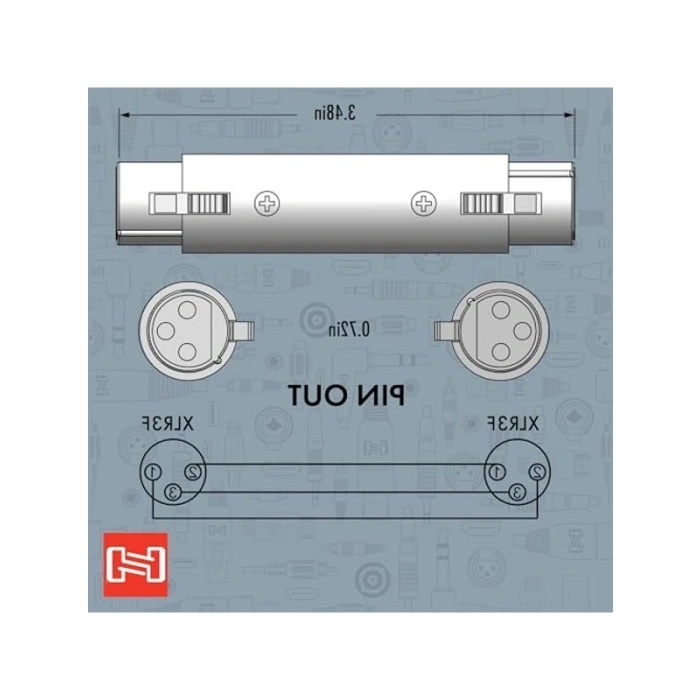 GXX-145, cinsiyet değiştirici, XLR3F - aynı