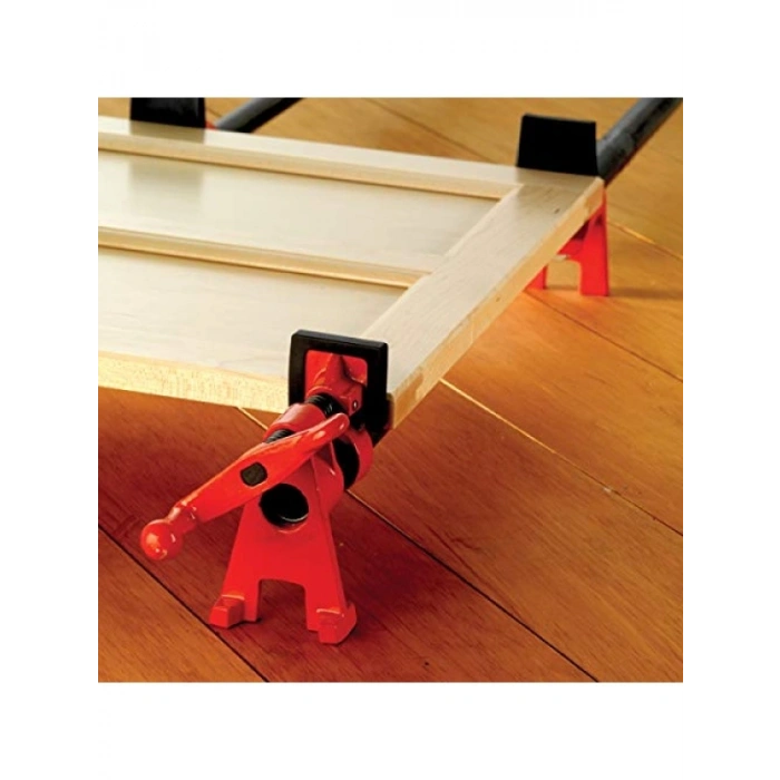 H-Stil Boru Kelepçesi, 1,27 cm, Kırmızı