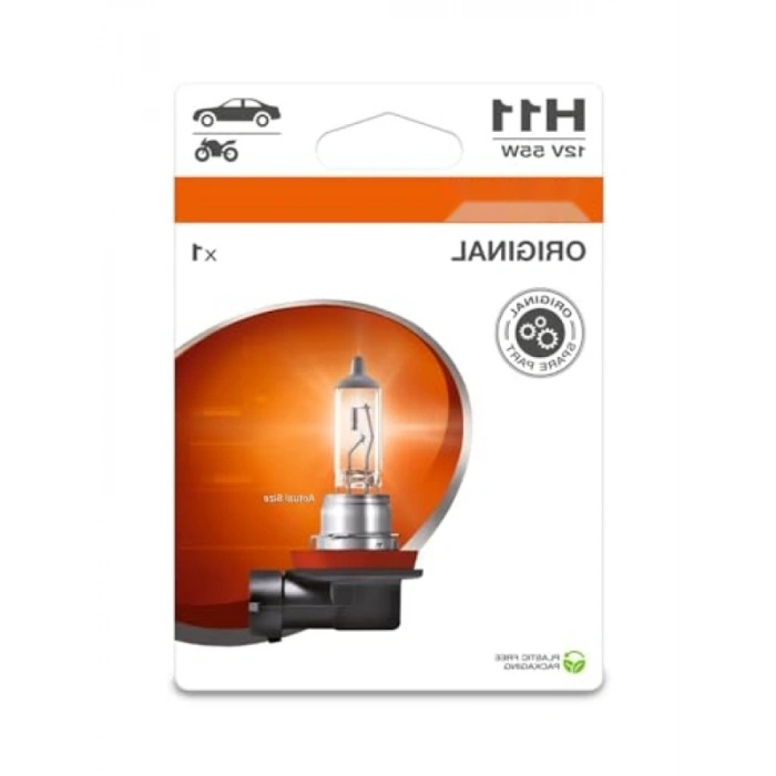 H11 Uzun Huzme Far Ampul, 12V 55W