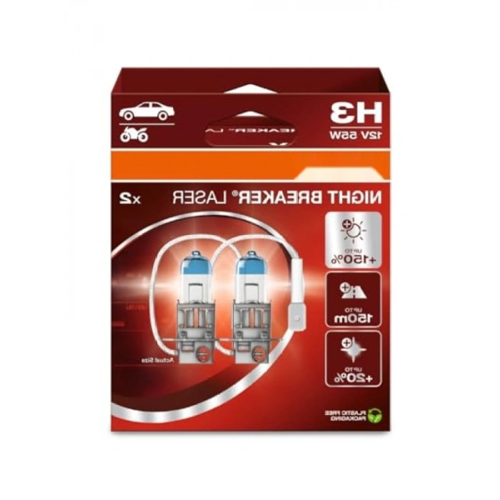 H3 Ampul - %150 Daha Fazla Işık Verimliliği