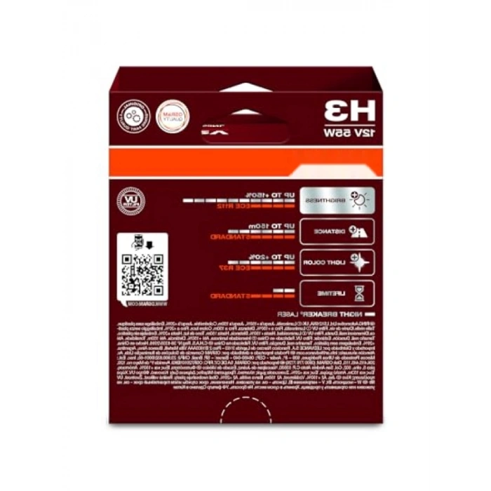 H3 Ampul - %150 Daha Fazla Işık Verimliliği
