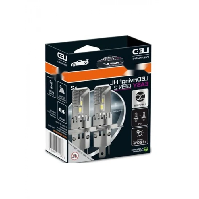 H4/H19 Plug & Play LED Far Ampul Seti (2 Adet)