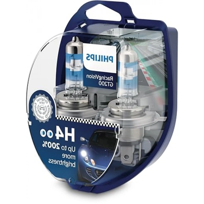 H4 Racing Vision Ampül Seti, 200 Adet Yüksek Performanslı Aydınlatma