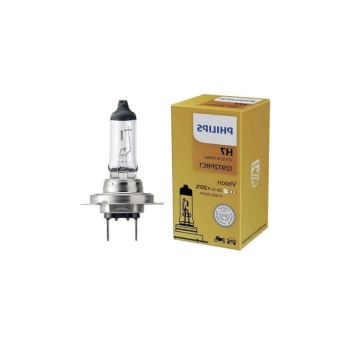 H7 55WATT Halojen Ampul - %30 Daha Fazla Işık