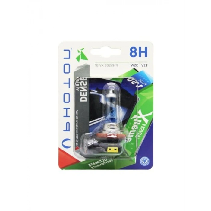 H8 12V 35W Ampul - Xtreme Vision, %150 Fazla Işık