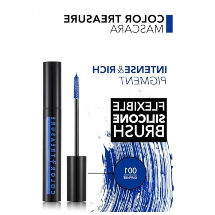 Hacim Veren Renkli Maskara, 001 Sapphire