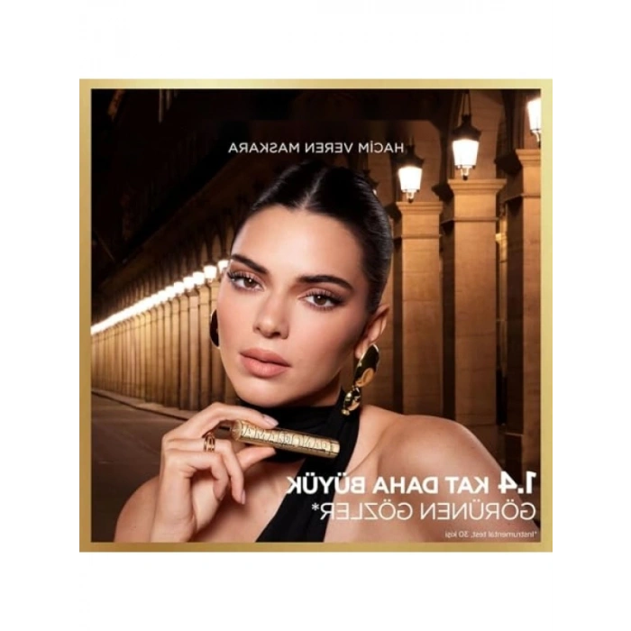 Hacim Veren Siyah Maskara - Panoramik Etki