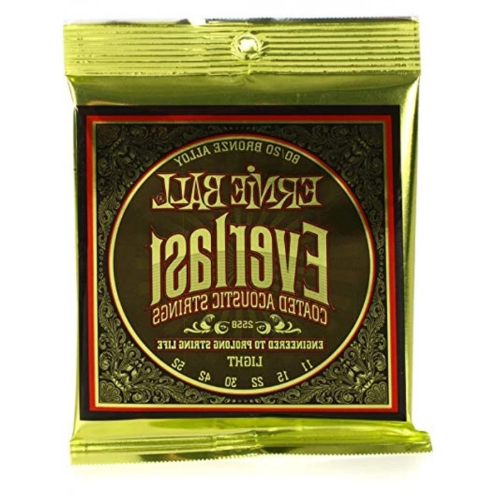 Hafif kaplamalı 80/20 bronz akustik gitar telleri, 11-52