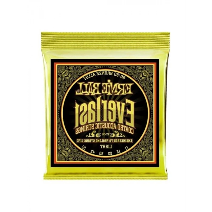 Hafif kaplamalı 80/20 bronz akustik gitar telleri, 11-52