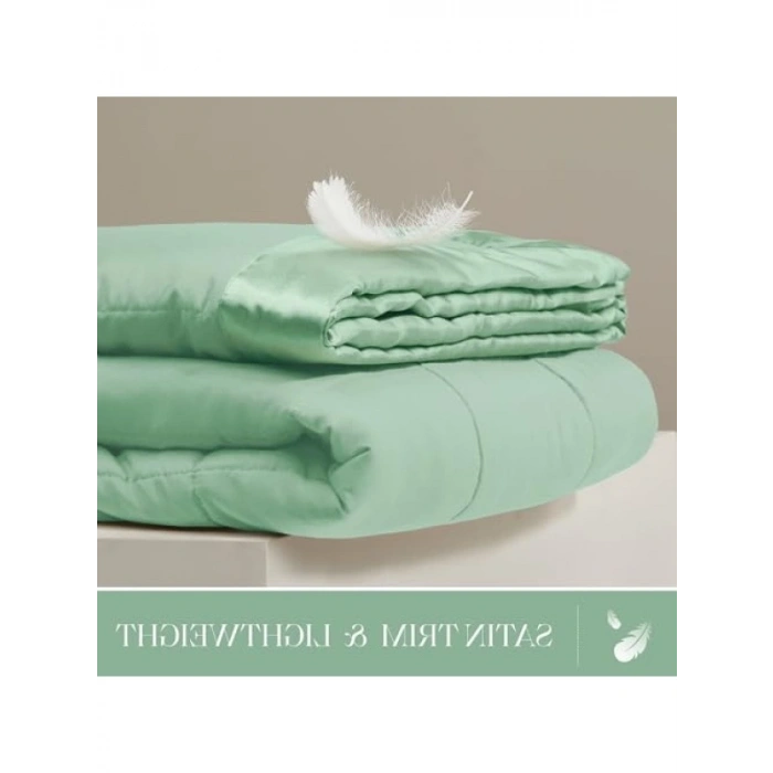 Hafif Mikrofiber Battaniye | Lüks Dikiş ve Saten Bağlama