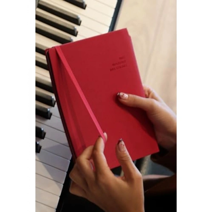 Haftalık A5 Ajanda, Esnek Kapak, Ivory