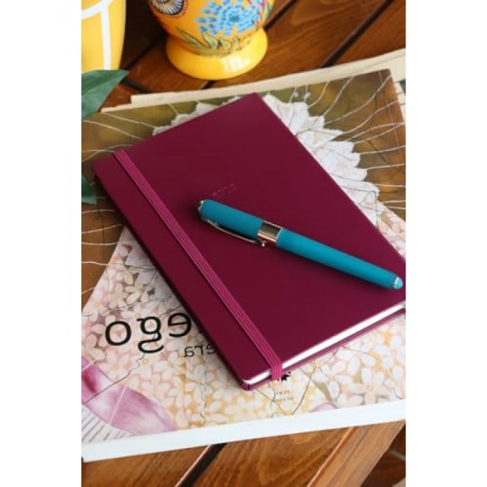 Haftalık Ajanda, 13x21 cm, Sert Kapak, Ivory Renk