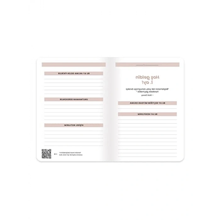 Haftalık Gelişim Ajandası - 17x24 cm