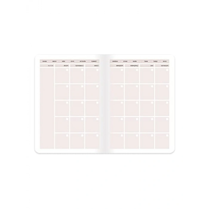 Haftalık Gelişim Ajandası - 17x24 cm