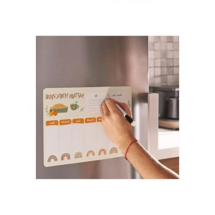 Haftalık Yemek Planlayıcı Magnet