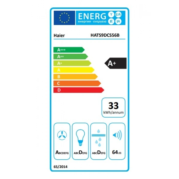 Haier HATS9DCS56B 90 cm Davlumbaz