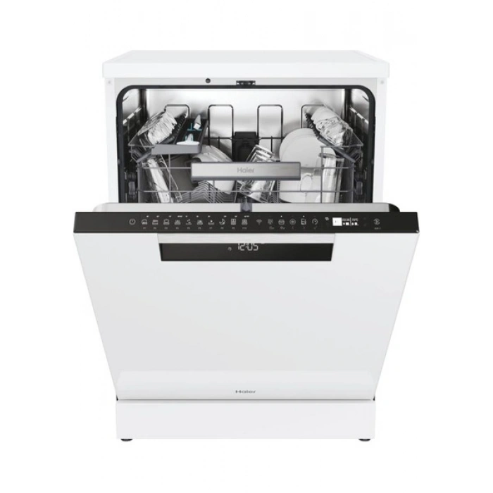 Haier Xf 5C7M0W-17 10 Programlı Wi-Fi Bağlantılı Bulaşık Makinesi