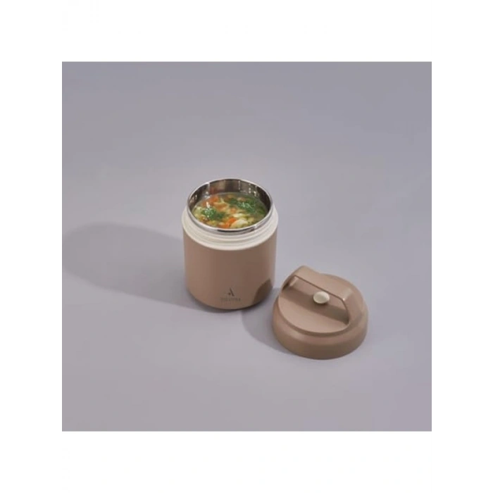 Haki Renkli 420 ml Kapaklı Yemek Termosu