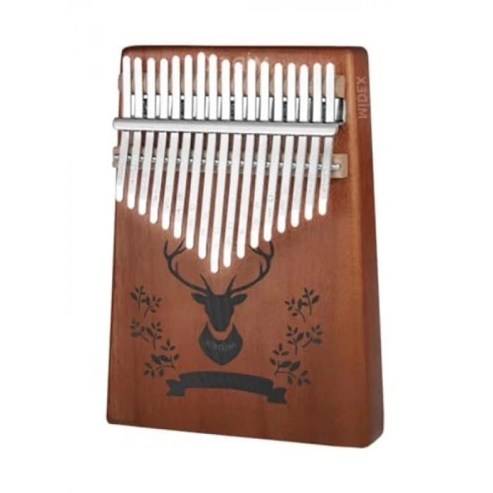 Hakiki Maun Ağacı 17 Tuşlu Kalimba Seti (Türkçe Metod Çanta Çekiç)