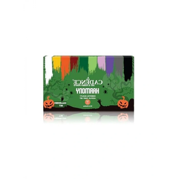 Halloween Temalı 10lu Akrilik Set, 59ml